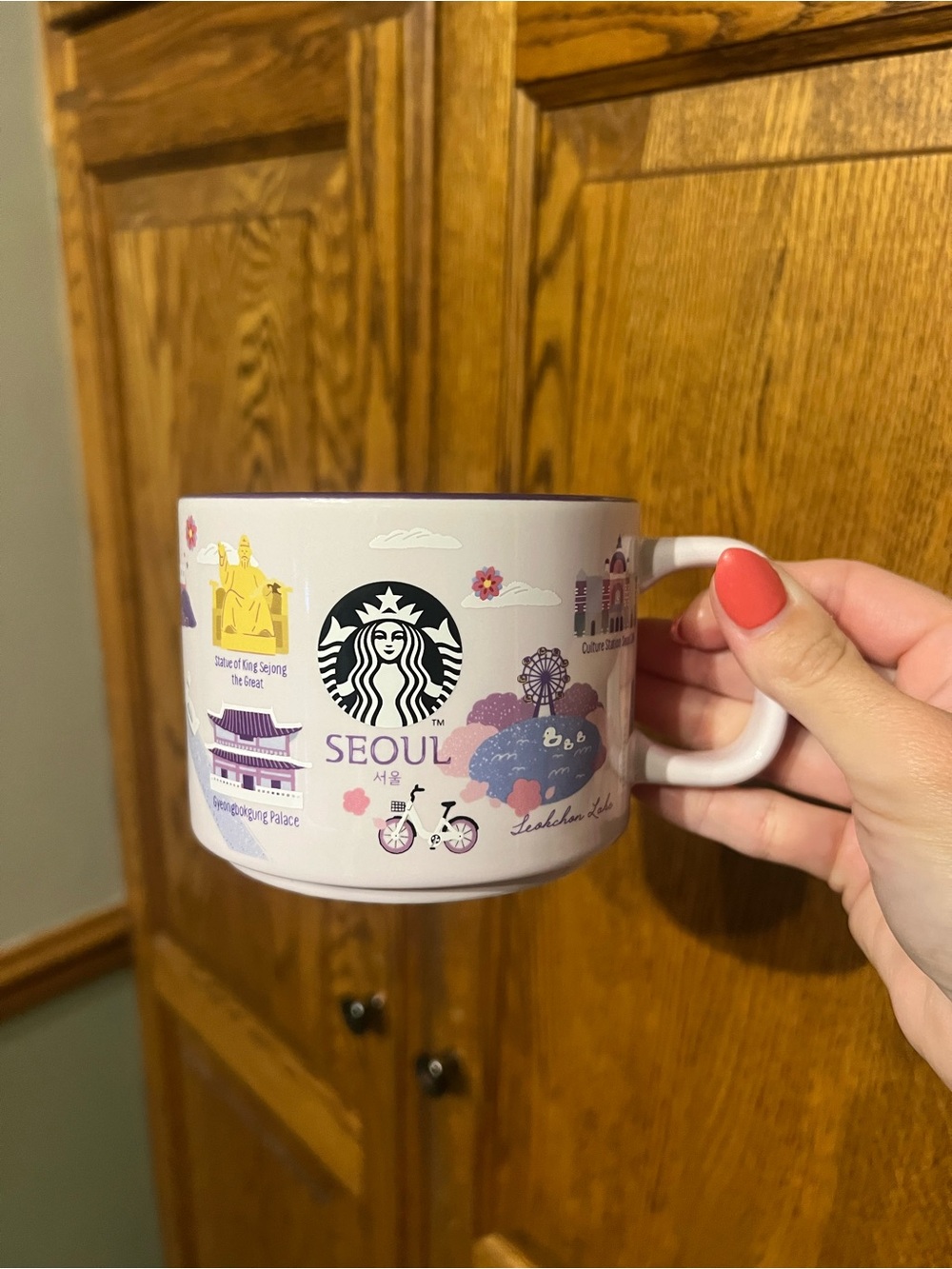 Starbucks South Korea Annyeong Seoul Ceramic Coffee mug